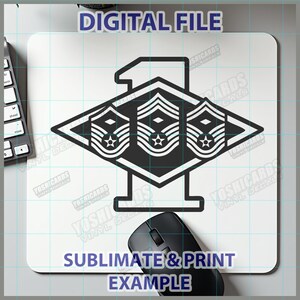 USAF First Sergeant Diamond SVG – Promotion Clipart PNG for Shirts ...