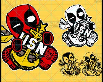 Navy E8 SCPO Senior Chief-Pool Anchor Chibi svg, Senior Chief Petty Officer Digital Download, png  Files for Cricut & Laser Crafts