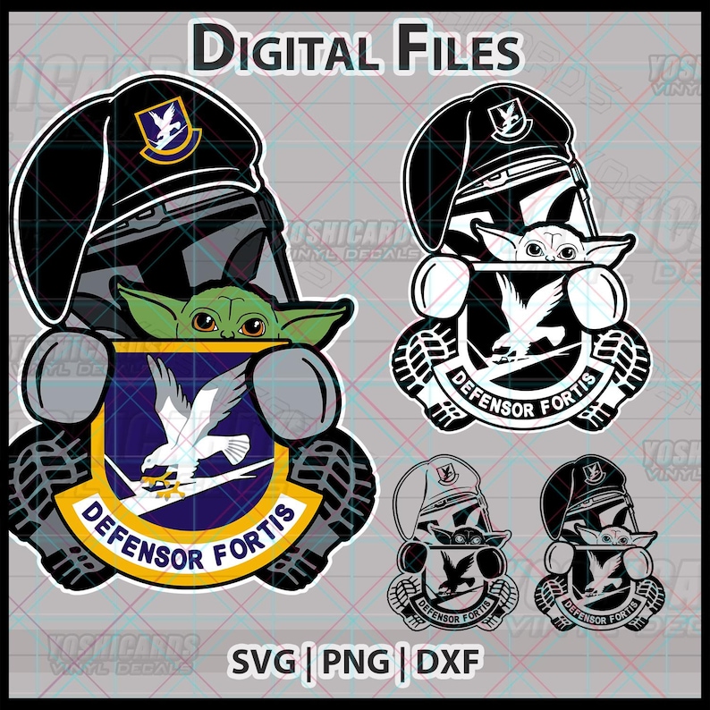 Digital USAF Security Forces Mandalorian Art, SFS 3P0X1 png dxf File, Air Force Military Downloadable file for Shirt Tumbler Laser Gift image 1