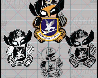 Digital Security Forces Defender Wolverine SVG Download