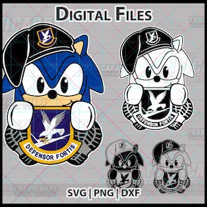 Digital Security Forces Hyper Sonic SVG Download