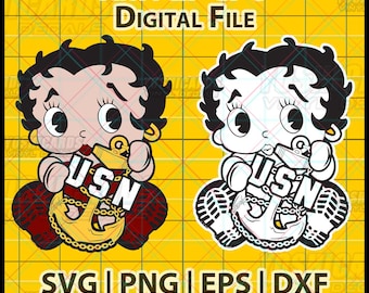 Suboficial jefe de la Marina, ancla (svg), suboficial jefe E7, descarga digital Chibi, archivo láser Cricut de la Marina de los EE. UU., PNG, dxf, eps para manualidades