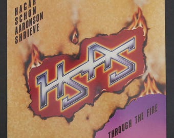 HSAS, Hagar/schon/aaronson/shrieve, Through the Fire, Vinyl Album