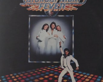 Vintage Saturday Night Fever Movie Soundtrack Motion Picture LP