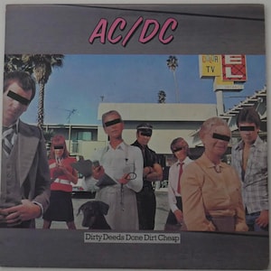 AC/DC - ダーティー・ディーズ・ダン・ダート・チープ