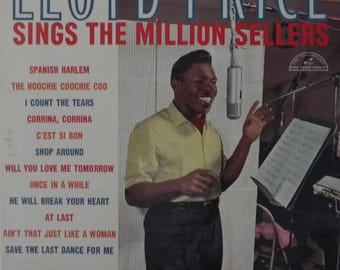 ロイド・プライス – Sings The Million Sellers (1961, ABC-Paramount, ABC-366) – ヴィンテージ・ビニールLP