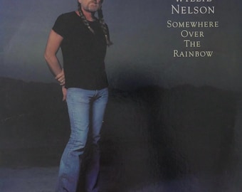 Willie Nelson – Somewhere Over the Rainbow (1981) Vinyl LP – Columbia Records FC 36883, Original Pressing