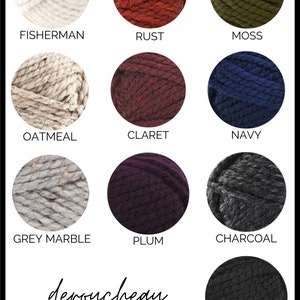 Infinity Scarf, Crochet Scarf, Cowl Scarf, Wool Scarf, Snood LE FLEUR image 10