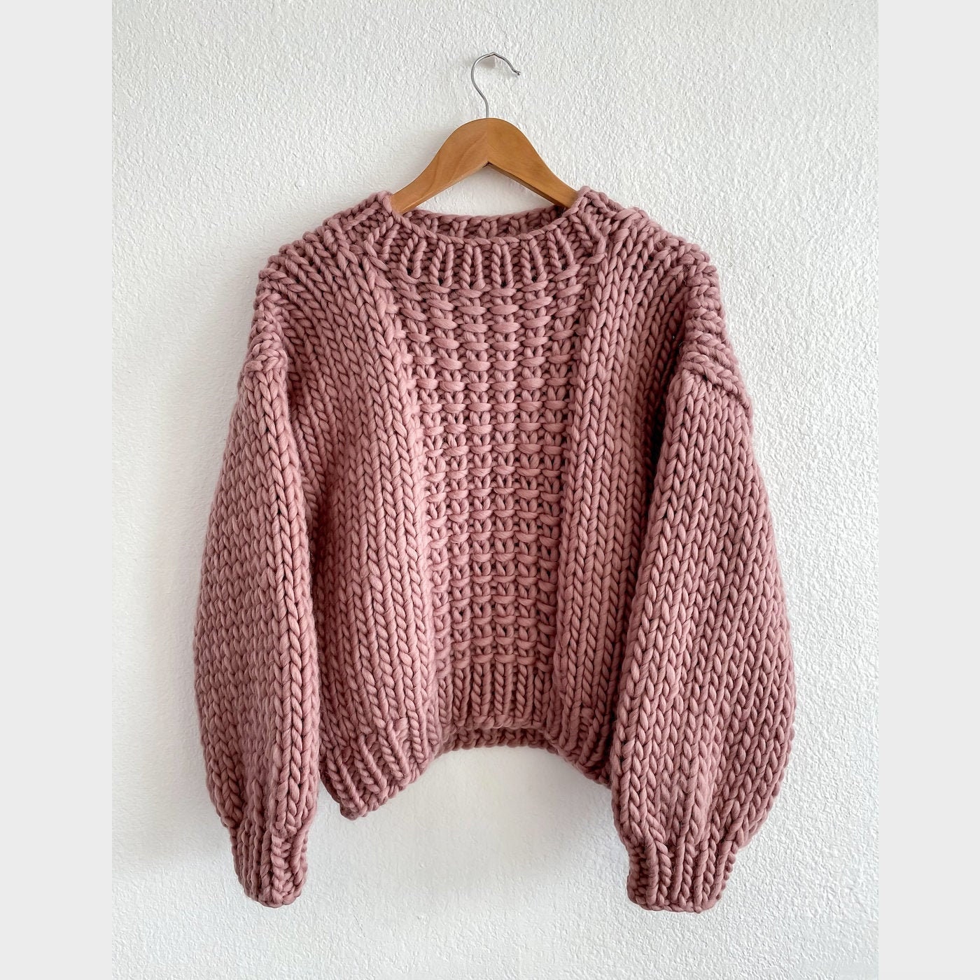 Chunky Knit Sweater Merino Wool Knitted Sweater Oversize | Etsy