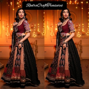 dandiya dress for ladies Traditional garba lehenga