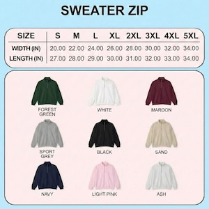 Custom Embroidered Quarter Zip Sweatshirt, USA Sleeve Inspired Pullover, Monogram Quarter Zip Sweater, Unisex Blue Fleece image 11