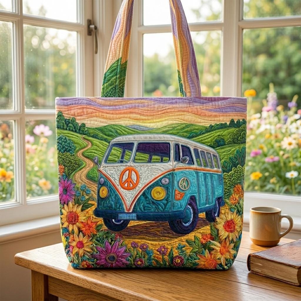 Camper Van Tote Bag - Etsy