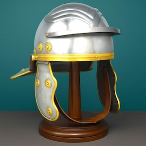 Handcrafted Roman Legionary Helmet, Imperial Armor Replica