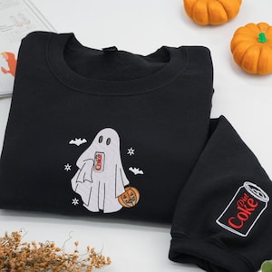 Halloween Diet Coke Ghost Sweatshirt, Diet Coke Ghost Sweater, Funny Skeleton Diet Coke Sweatshirt, Diet Coke Shirt, Diet Coke Lover Shirt
