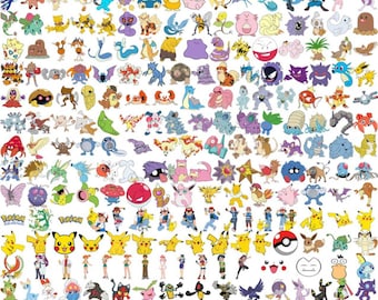 500+ Poke Svg Bundle Layered Item, Png Eps Dxf Clipart, Cricut Vector Cut File