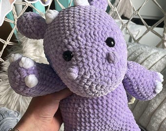 Low sew Dragon | crochet pattern