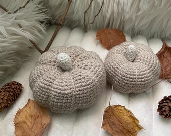 Crocheted pumpkin | Decoration | Autumn | Small pumpkin