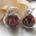 see more listings in the Real Flower Earrings section