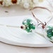 see more listings in the Real Flower Earrings section