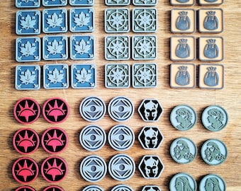 Lord of the Rings - Journeys in middle earth Compatible Core token set, Full set available Including both Expansions