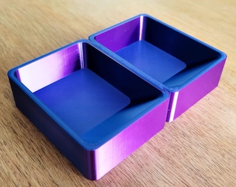 Connectable Board Game Token Trays: Customizable Colors & Configuration