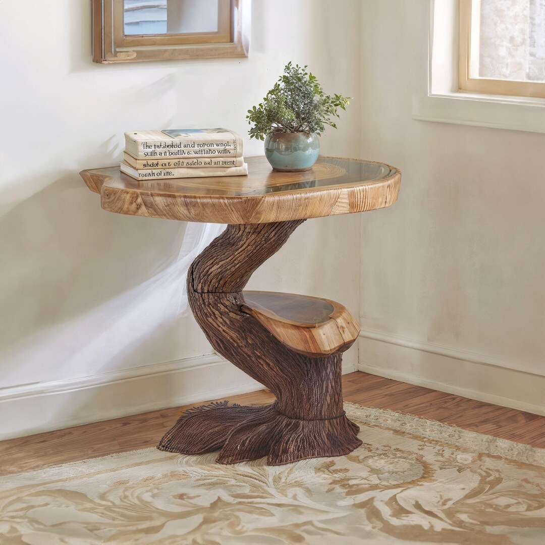 Handmade Coffee Table Modern Walnut Coffee Table Reclaimed Wood Rustic ...