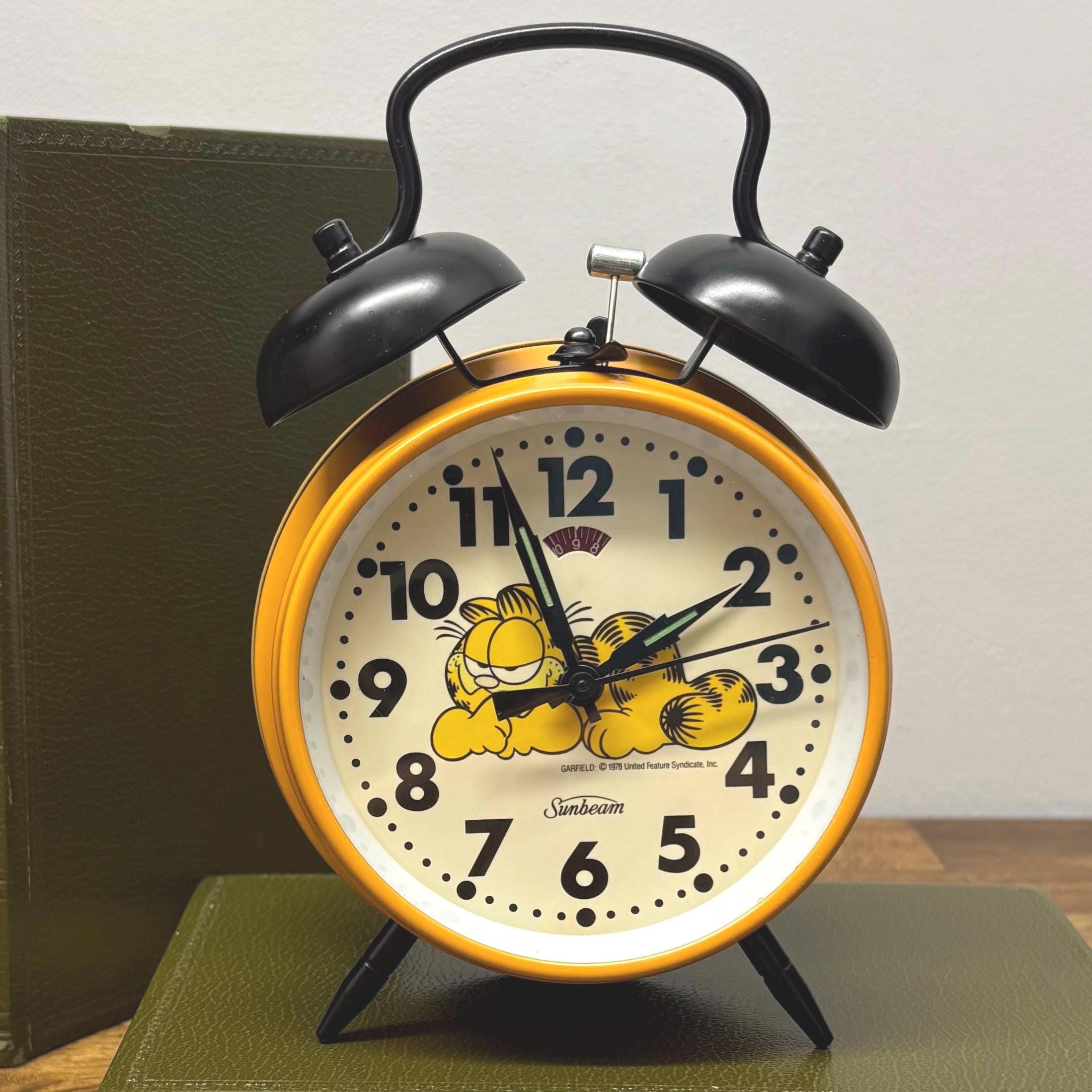 Garfield clock - Etsy 日本