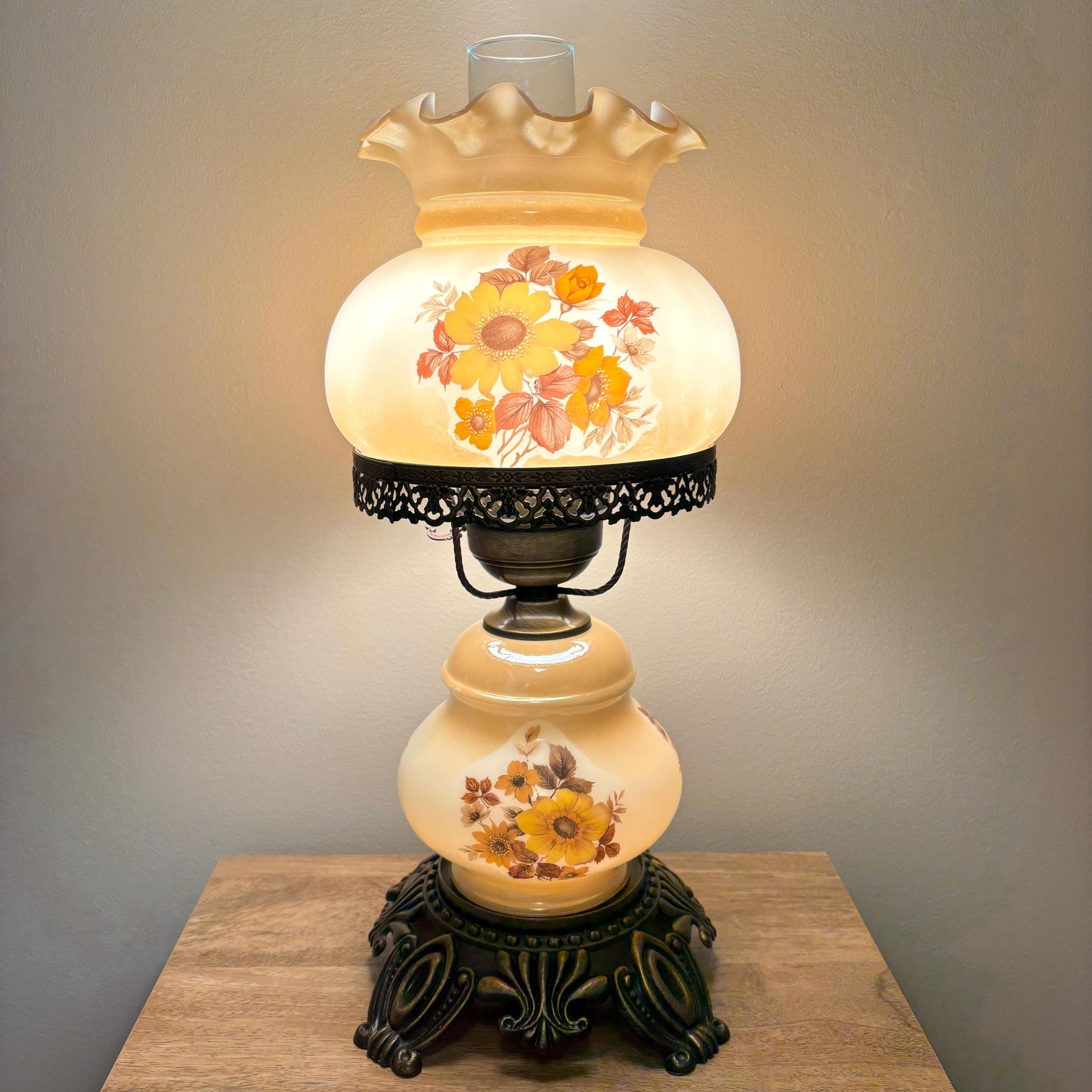 70s hanging lamp orange - Etsy 日本