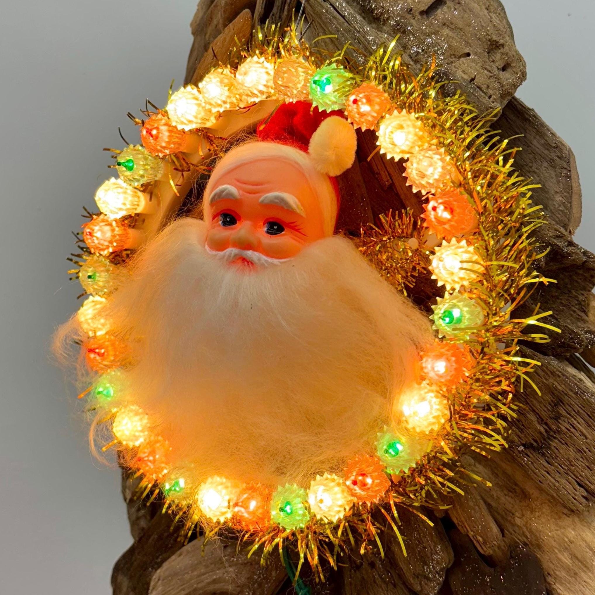 Retro 1960s Light-up Santa Claus With Box – Vintage Christmas