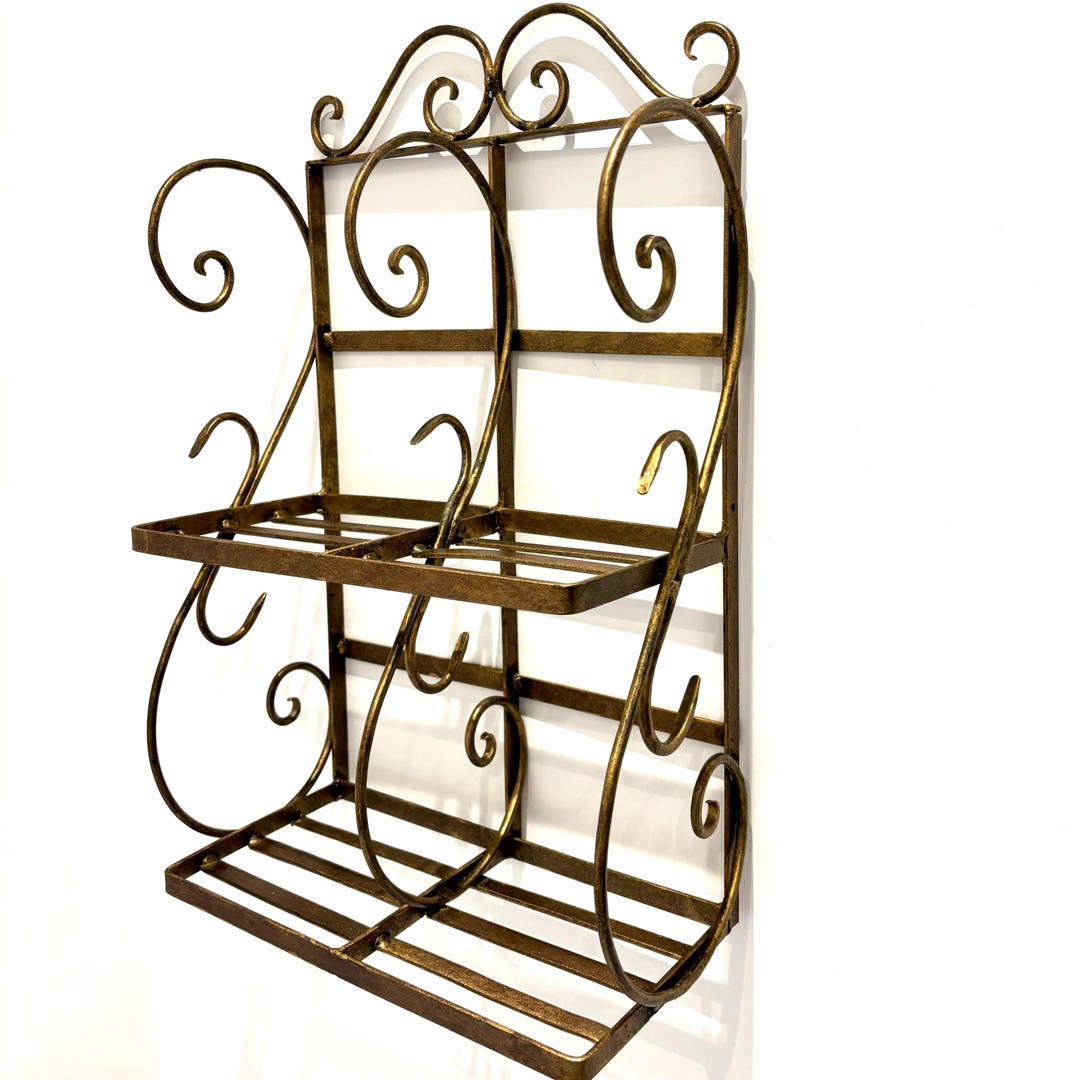Wrought Iron Wall Shelfnull