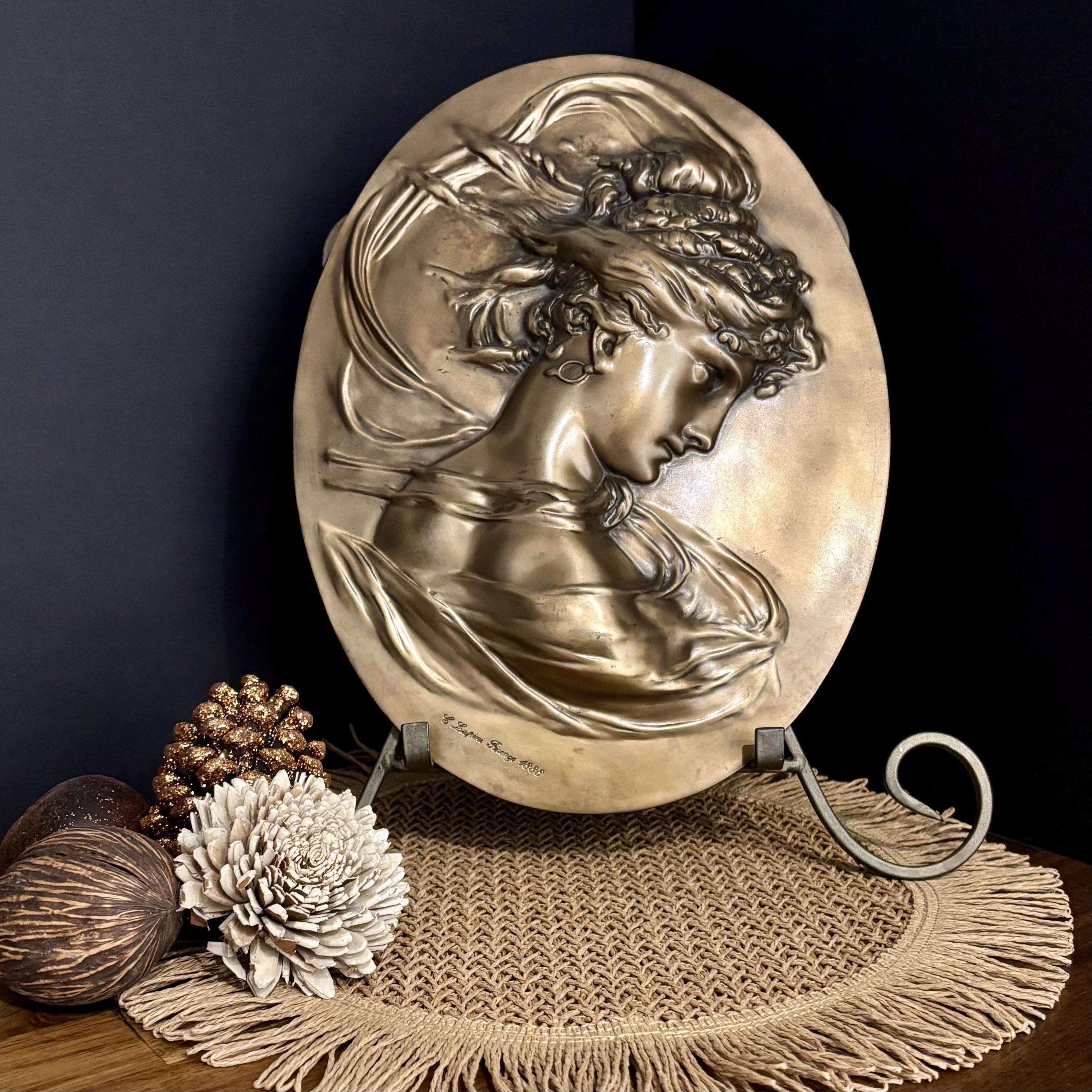 ANCIEN VIDE-POCHES OU Autre En Bronze Ou Laiton -Divinite Asiatique Ou