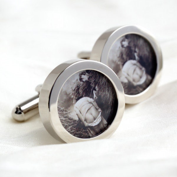 1920s Vintage Nude Bottom in a Haystack Cufflinks