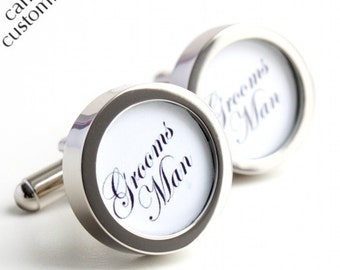 Groomsman Cufflinks, Elegant Cufflinks for all your Groomsmen PC062