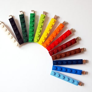 Tie Slide of LEGO®, Tie Clip, Tie Bar, Groomsmen Gift, Page Boy Gift, Retro Tie Clip, Wedding Party Tie Slide, Novelty Tie Clip, Groom Gift
