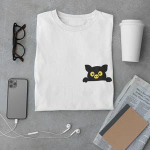 Pig Pocket Tee, Funny Pig Shirt, Animal Lover Gift, Cute Graphic T-Shirt, Piglet Top, Farm Animal Tee