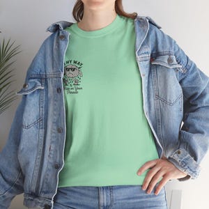 Comic Cloud Graphic Tee, Funny 90s Style Joke Unisex Heavy Cotton T-Shirt, Rainy Day Humor Shirt, Sarcastic Tee, Novelty Gift Shirt