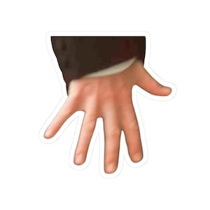 Pride and Prejudice Mr. Darcy Hand Flex Sticker