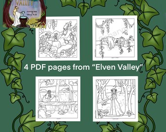 Páginas para colorear de Eleven Valley (PDF) - Set 5