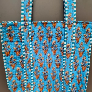 Indian Floral Tote Bag, Handel Bag, Comfortable Bag, Women Shoulder Bag, Cotton Shopping Bag, Travel Tote Bag, Shoulder Tote Bag