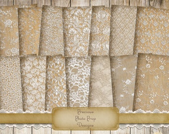 Vintage Lace Cards Digital Download for Junk Journal Planners Scrapbooks, Antique Inspired Journaling Cards Digital Printable, Victorian