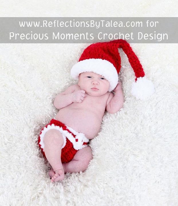 2 Piece Santa Reindeer Dress & Diaper Cover main image 0