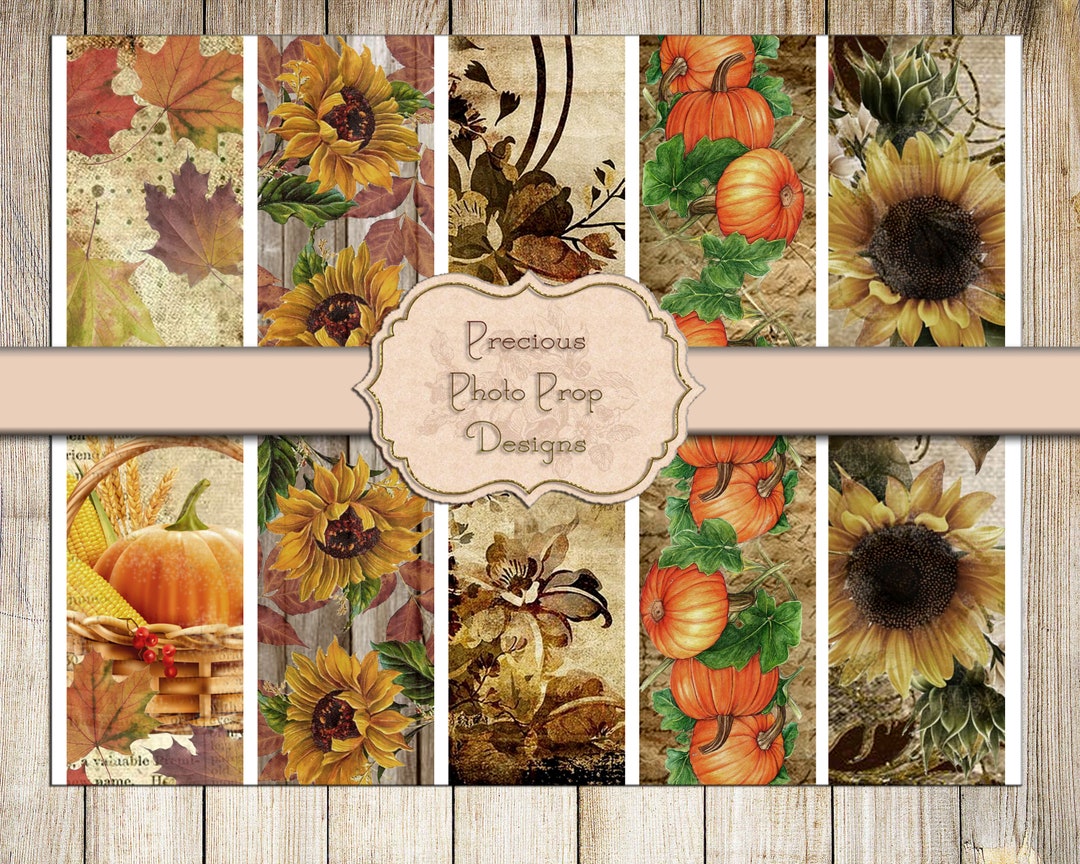 Vintage Fall Ephemera Printable for Junk Journals, Vintage Autumn ...
