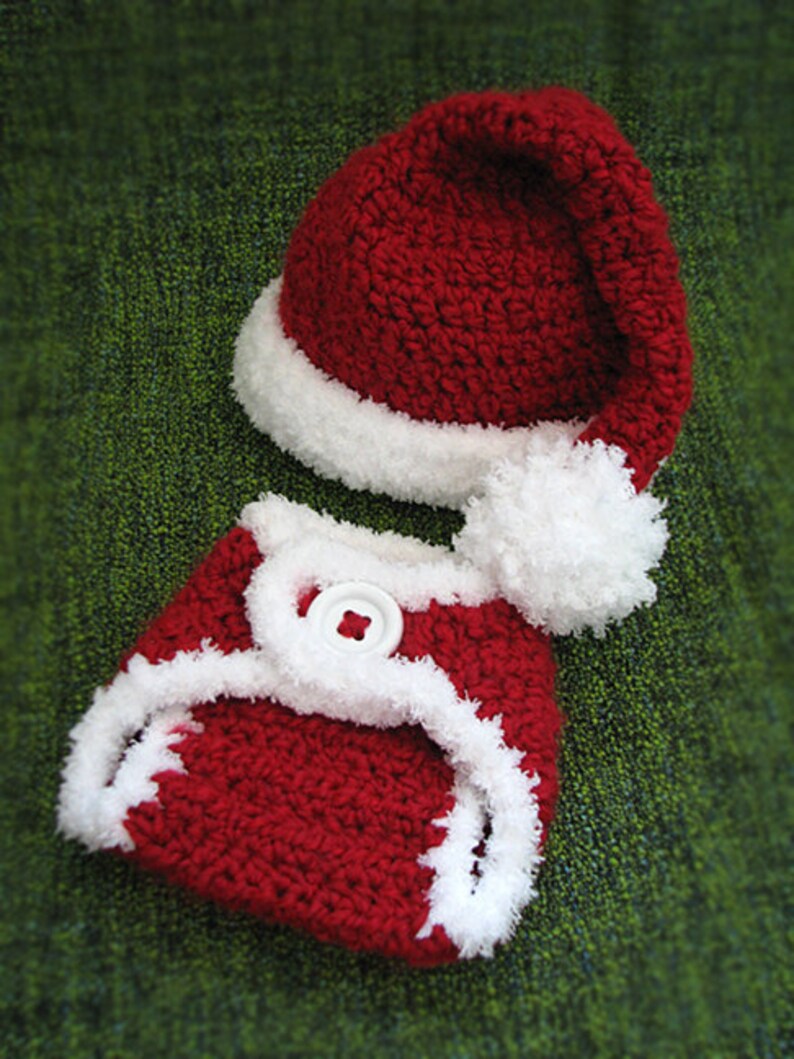 2 Piece Santa Reindeer Dress & Diaper Cover main image 1