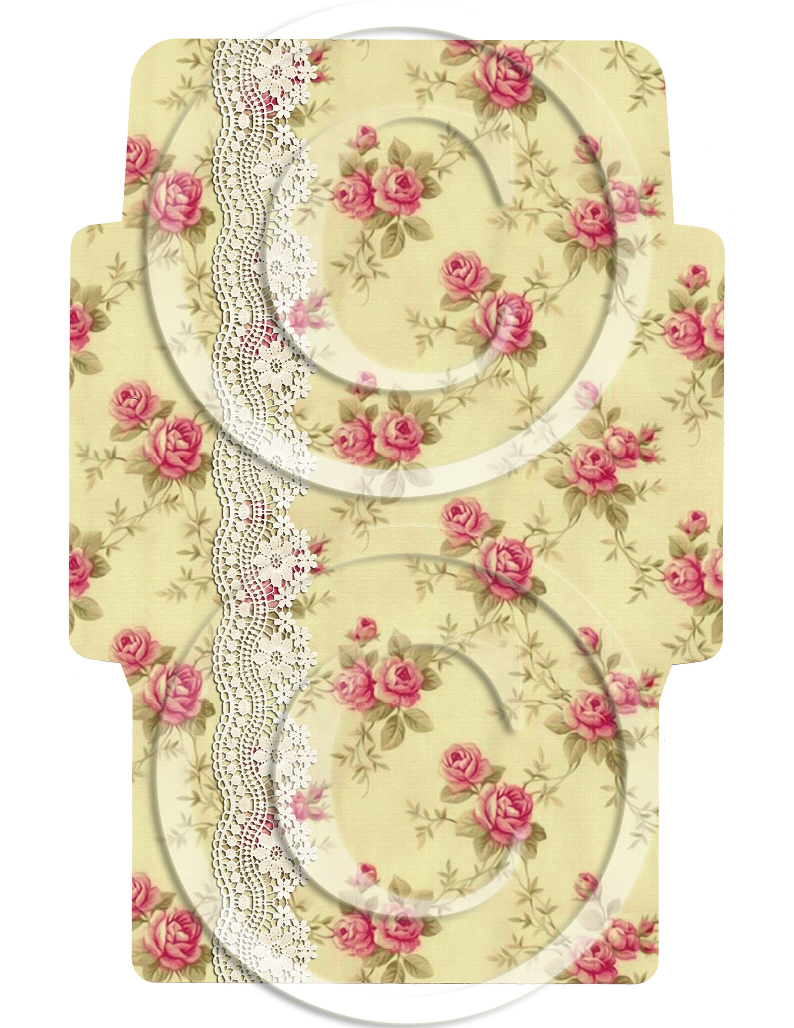 Digital Envelopes Vintage Floral Printable Kit for Junk | Etsy
