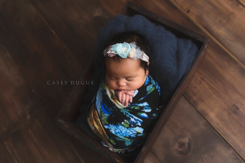 Newborn Photo Prop Baby Headband Newborn Tieback Light Etsy