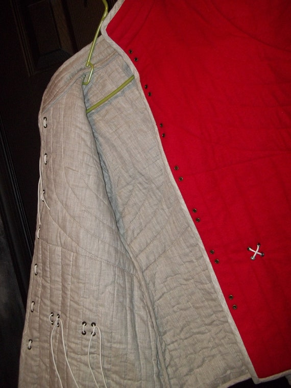 Padded Jack Fencing Gambeson Armstreet particolor… Gem