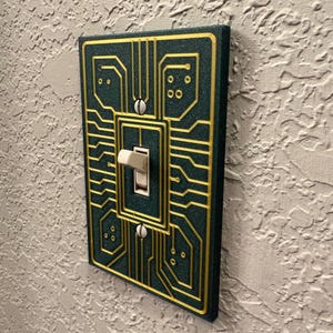 Circuit Board Light Switch Cover – Single / Triple / Quad / Switch Options