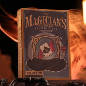 The Magician&#39;s Last Secret Playing Cards - Hearts Edition