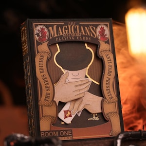 The Magician&#39;s Last Secret Playing Cards - Spades Edition