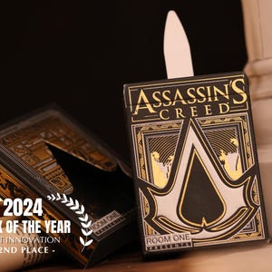 Cartes à jouer Assassin's Creed Legacy | Édition BLACK HIDDEN BLADE